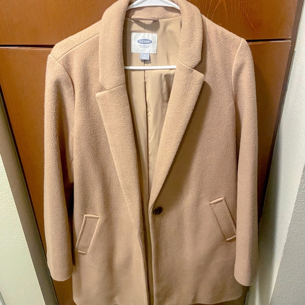 Old Navy Camel Coat size M